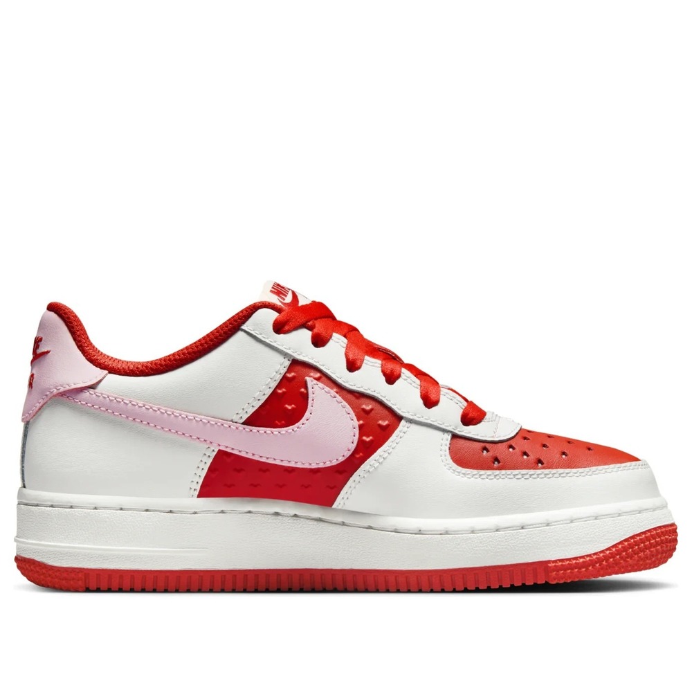 Nike® (6Y, Women's 7.5) Air Force 1 Low BG in 'Valentine's Day 2025'‎ - $140